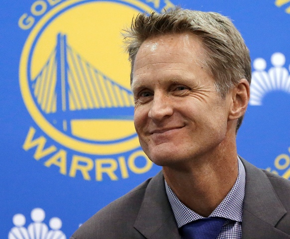 Steve Kerr, nuevo coach de los Warriors de Golden State
