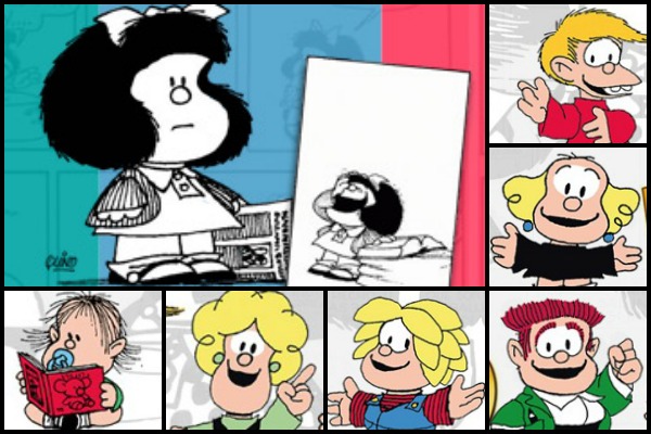 Quino dijo al diario El Mundo que necesitaría más personajes para la tira, por lo que nos meses más tarde Felipito, Manolito, Susanita, Miguelito, Gui