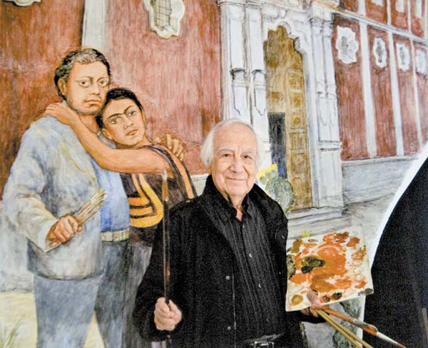 Por su cercanía a la pintora, él y otros tres amigos fueron apodados "Los Fridos".