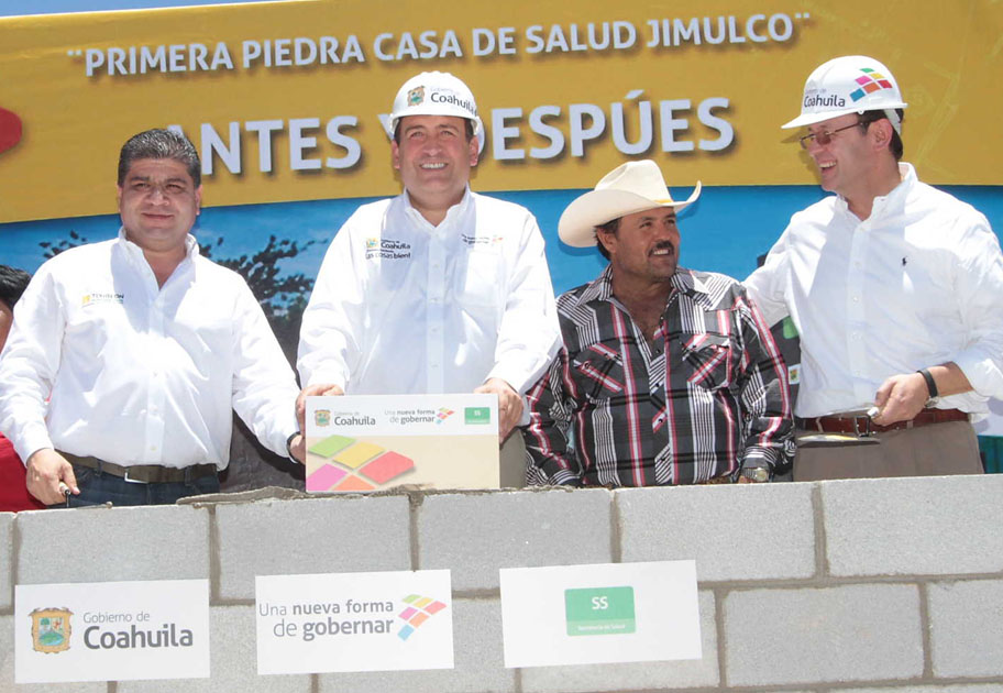 Arranca contrucción del centro de salud en el ejido Jimulc en Torrreón, Coahuila