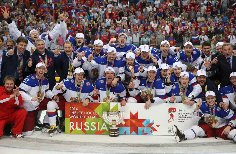 Rusia venció a Finlandia en la Final y se proclamó en el Mundial de hockey sobre hielo