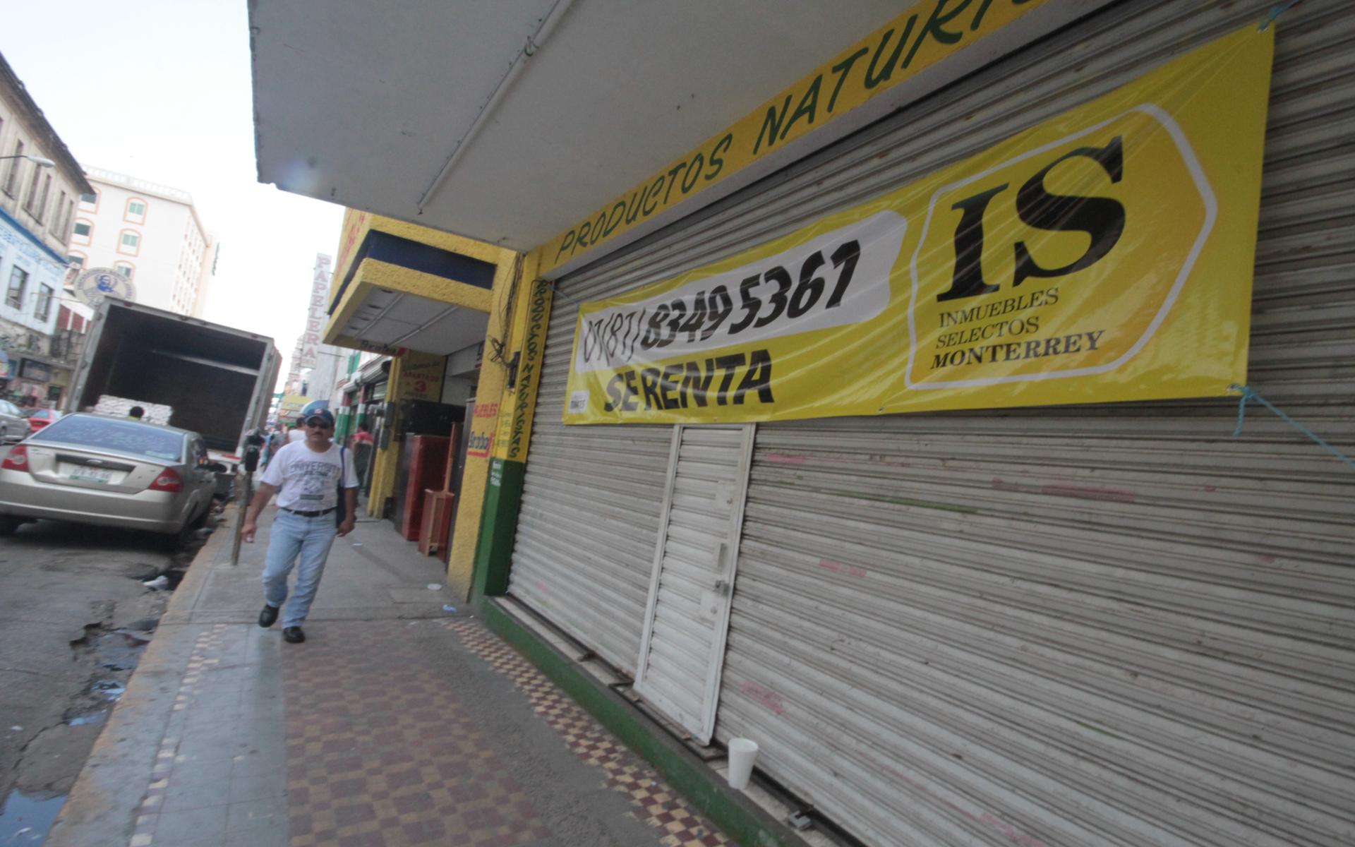 La inseguridad y la crisis económica afecta a los negocios de la zona.