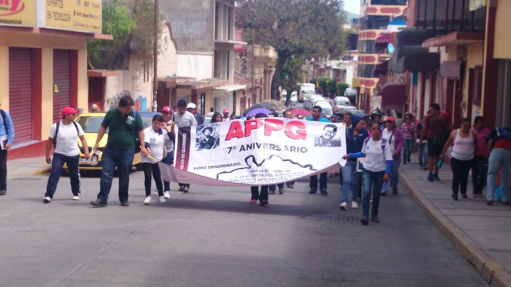 Miembros de la Asamblea Popular de los Pueblos de Guerrero exigieron que se reconstruyan pueblos como San Vicente, que fueron pérdida total.