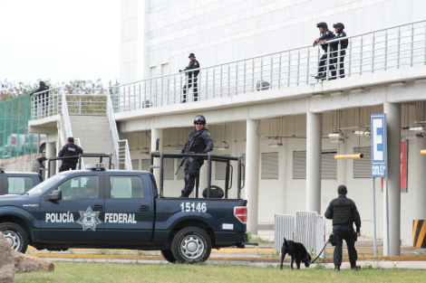 OPERATIVO DE SEGURIDAD EN TAMPICO POR REUNIÓN DEL GABINETE DE SEGURIDAD.