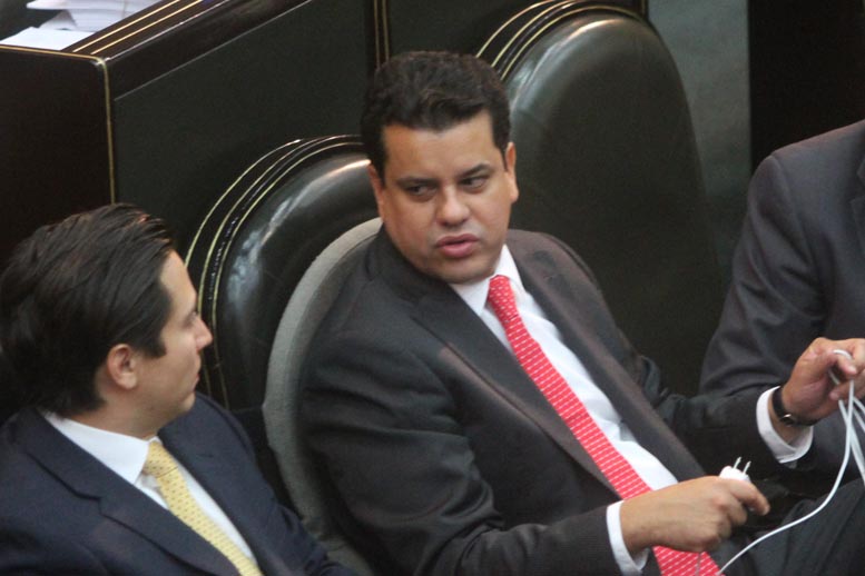 Édgar Romo, coordinador del PRI.
