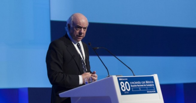 Francisco González, presidente de BBVA Bancomer.  