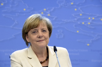 La democristiana Angela Merkel, canciller de Alemania, tiene un papel decisivo en la política de la Unión Europea