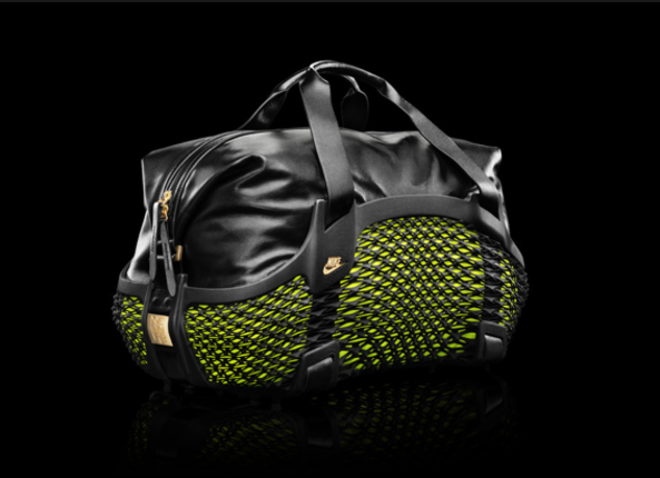 La base de la bolsa está impresa en 3D.