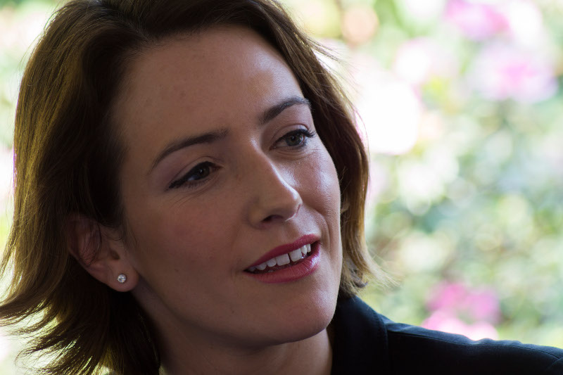 La directora de orquesta Alondra de la Parra.