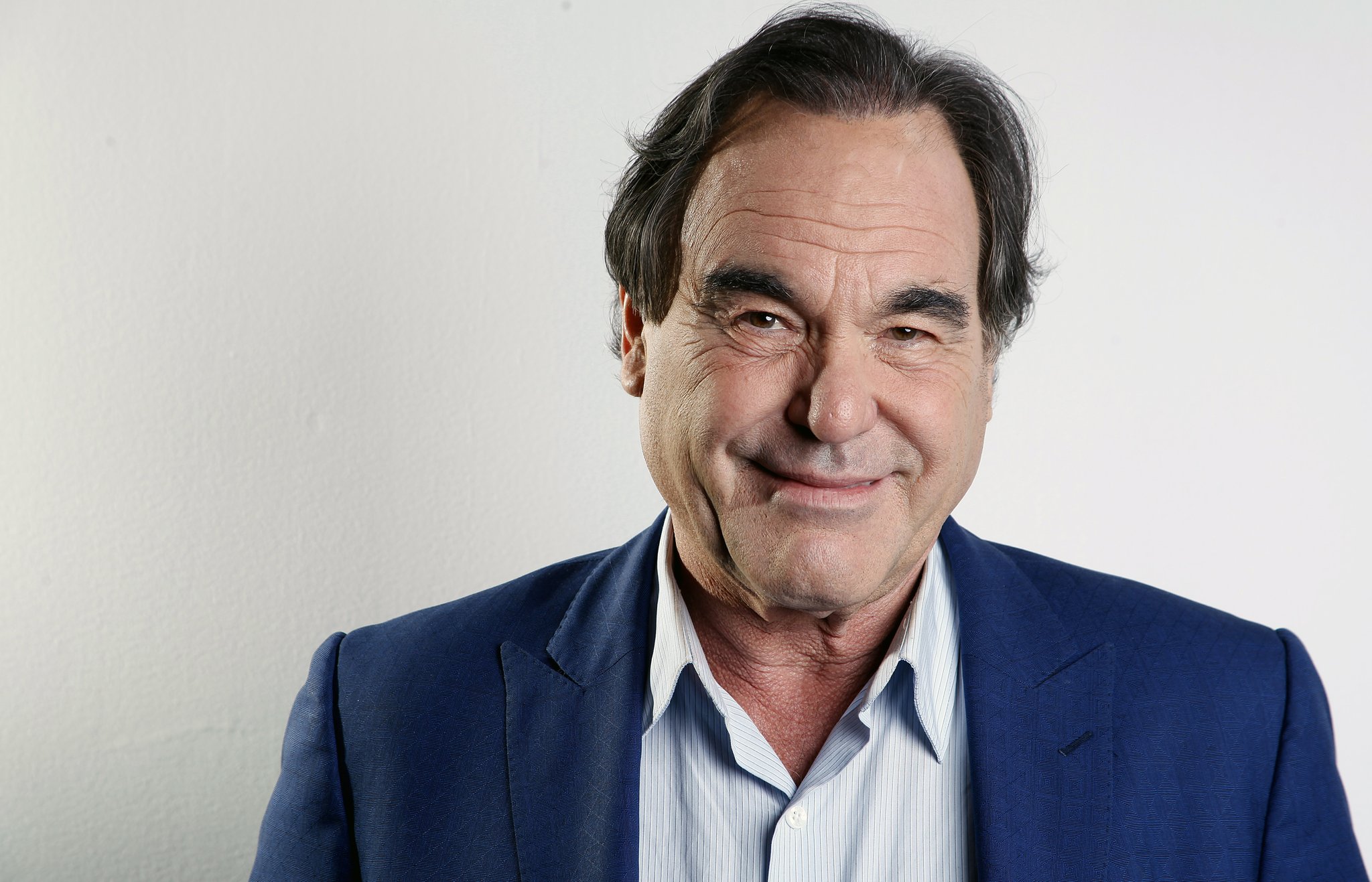Oliver Stone se presentó en México. 