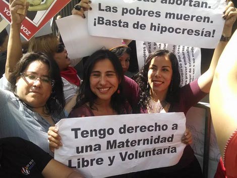 Protestas Congreso contra aborto 