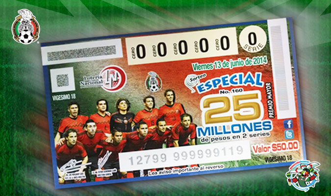 El billete de lotería del Tri