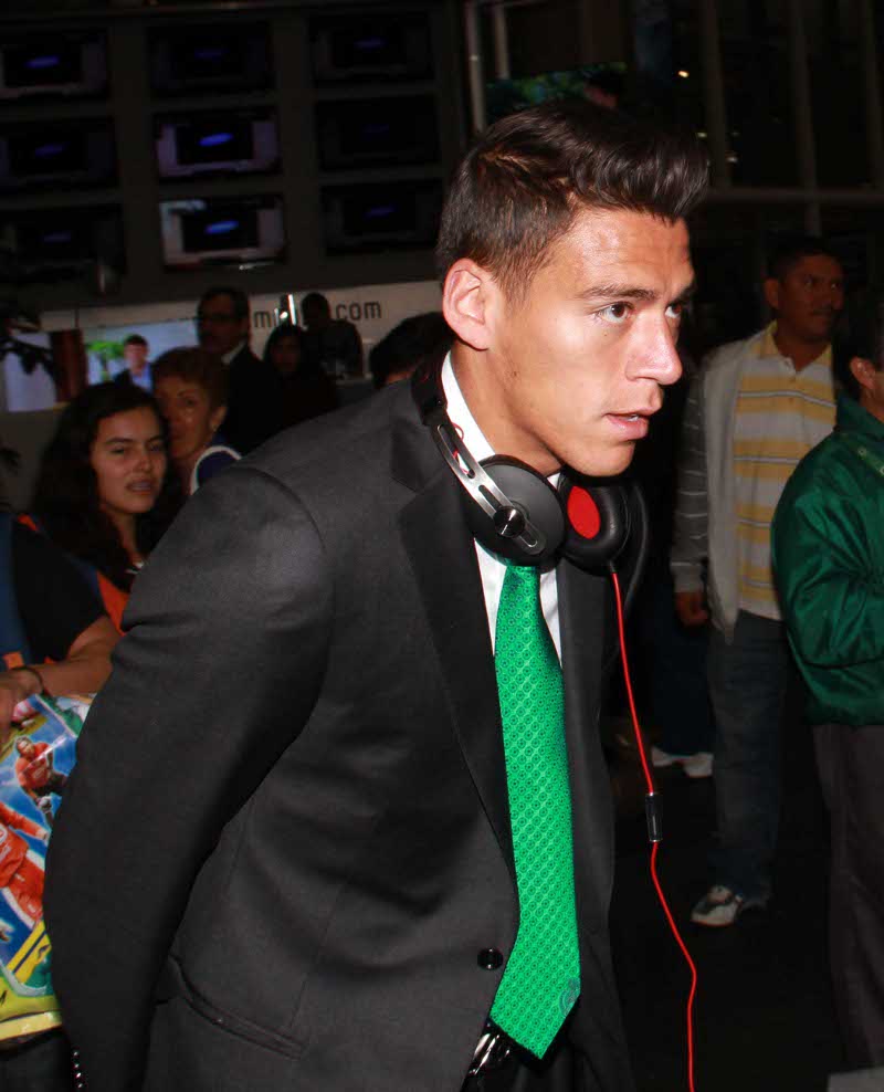 Héctor Moreno previo a viajar con el Tri a Dallas 