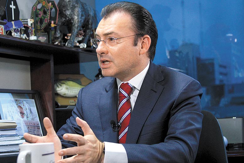 Luis Videgaray en 'El asalto a la razón', con Carlos Marín.