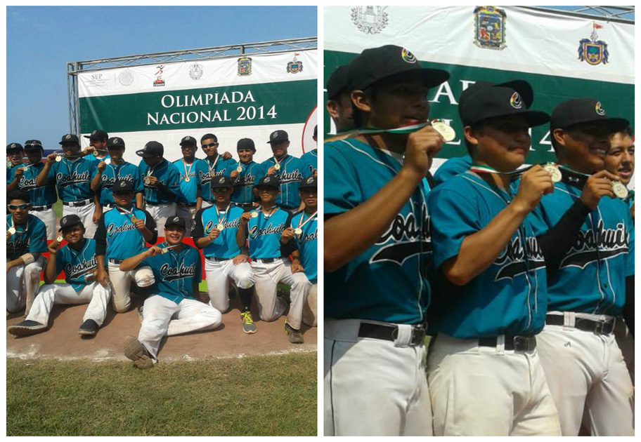Coahuila campeón beisbol junior Olimpiada 2014