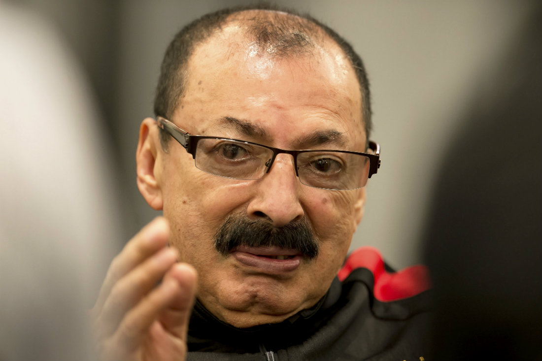 El entrenador Ignacio Beristáin