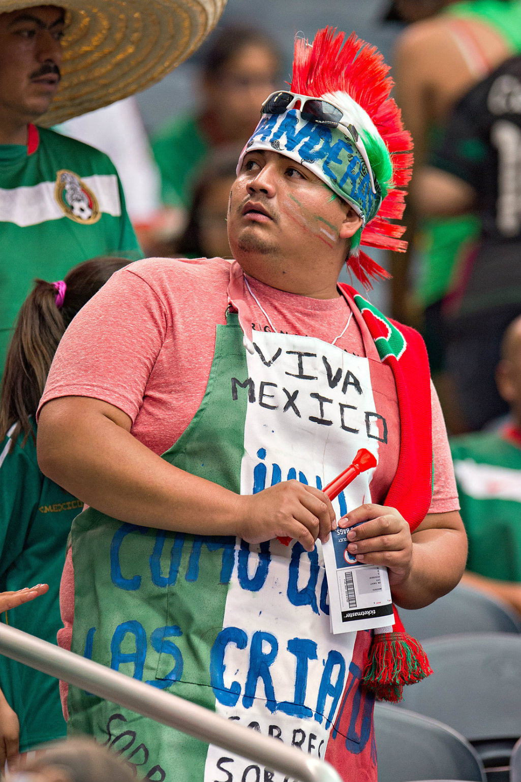 Afición mexicana previo al partido (México vs Ecuador) 