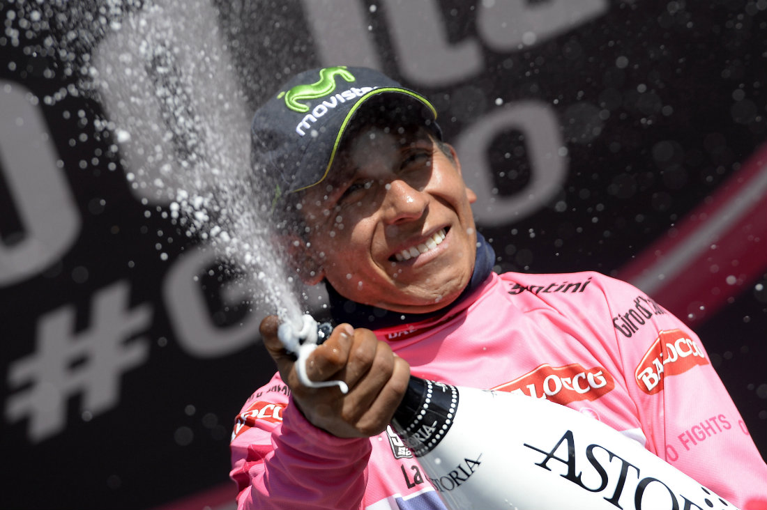 Nairo Quintana, cerca de llevarse el Giro
