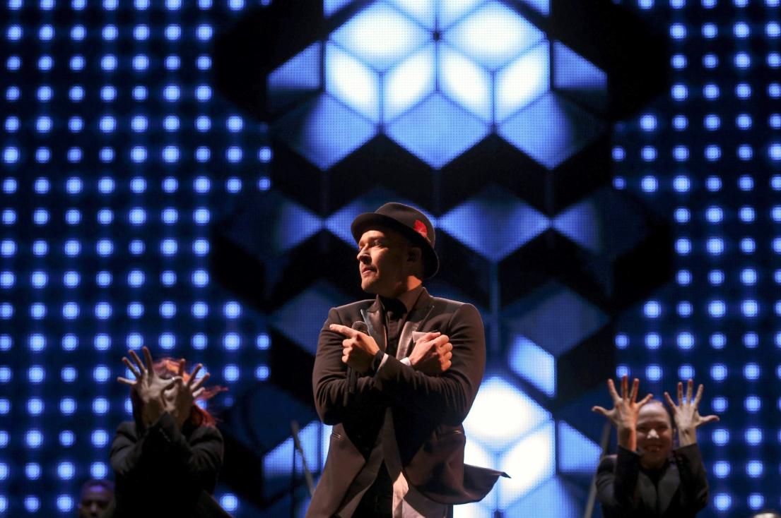 Justin Timberlake ofreció lo mejor de su repertorio musical en la clausura de Rock in Rio. 
