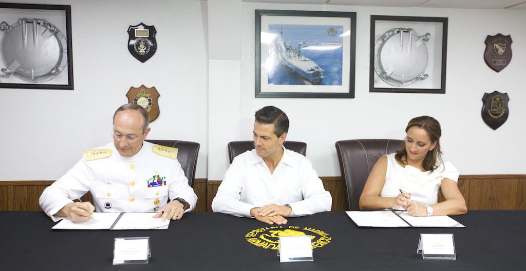 El secretario de Marina Vidal Francisco Soberón Sanz