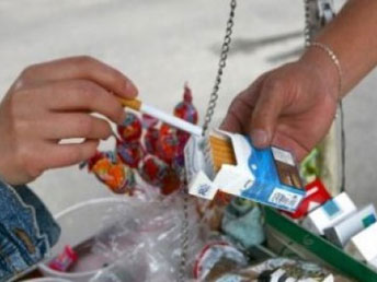 Venta de cigarros a menores