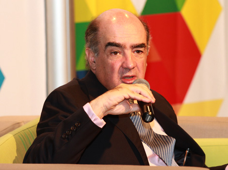 El presidente de la Bolsa Mexicana de Valores (BMV), Luis Téllez Kuenzler. 
