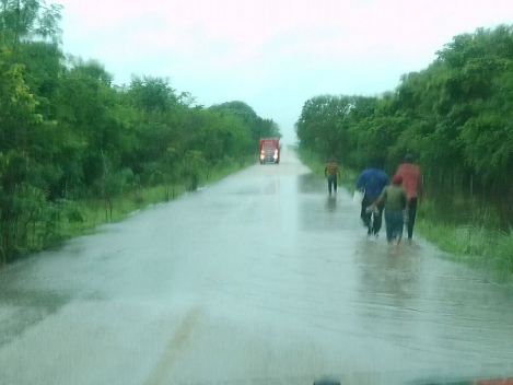 Los municipios más dañados por las fuertes lluvias son Champotón, Candelaria, Carmen, Palizada y Calakmul.