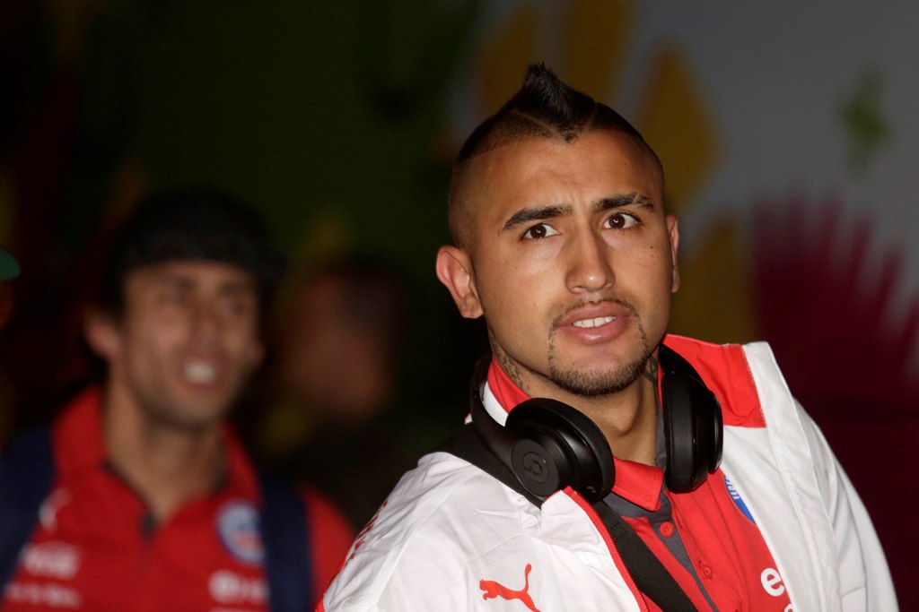 Arturo Vidal, jugador de la selección de Chile 