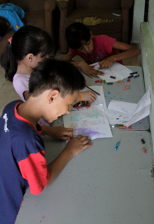 Cerca de 13 menores con discapacidad son atendidos en este sitio.