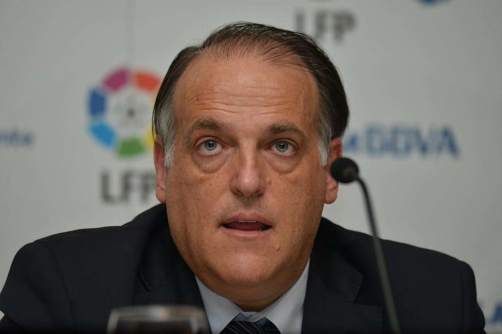 Javier Tebas presidente de la LFP 