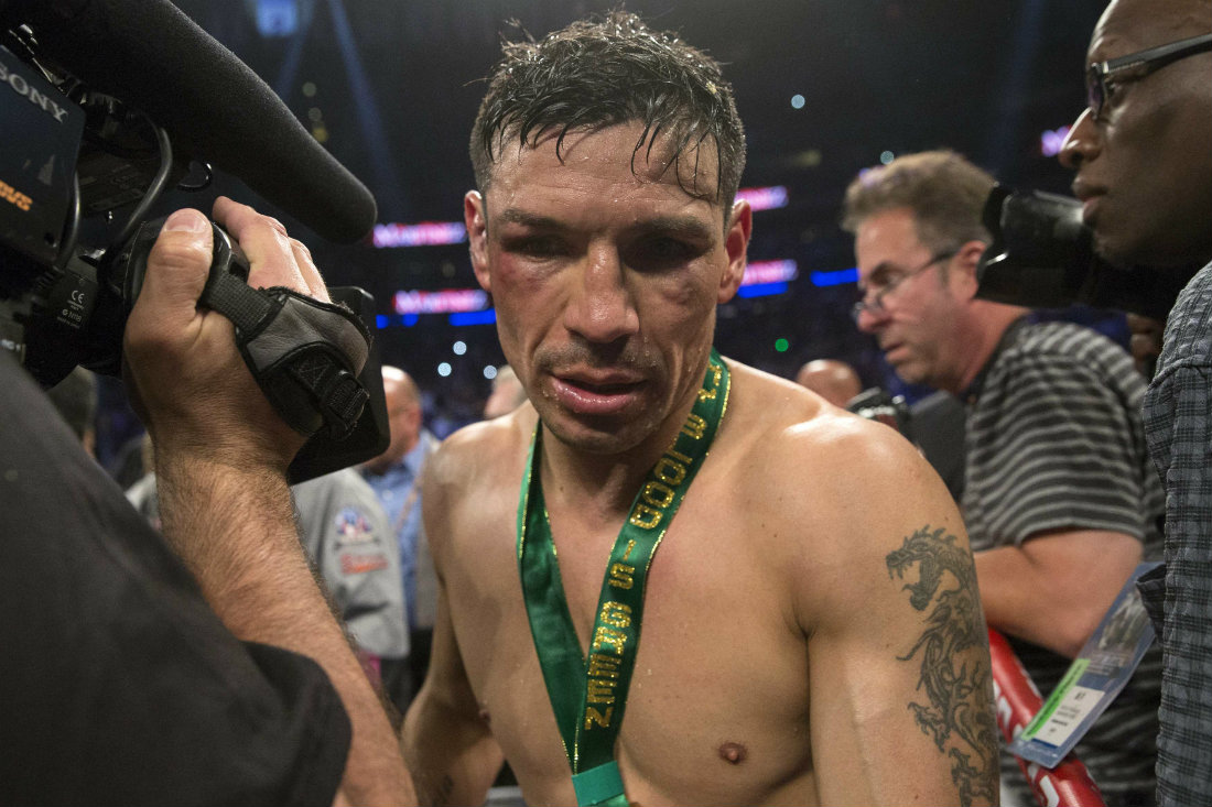 'Maravilla' Martínez después de la derrota frente a Cotto 