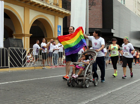 Marcha contra la  Homofobia.