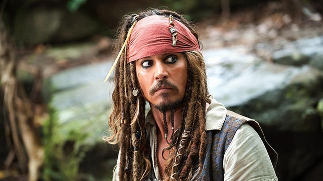 Johnny Depp ha encarnado durante cuatro cintas al Capitán Jack Sparrow; está por estrenarse la quinta película de la saga. 
