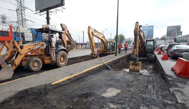 Las obras comenzaron sobre la vía Morelos