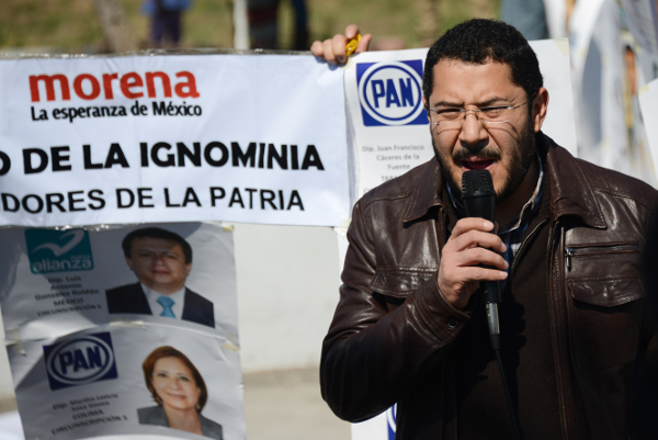 Martí Batres, presidente del CEN de Morena.