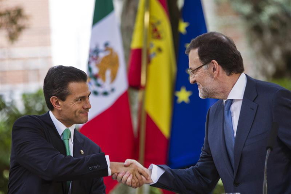 En conferencia de prensa conjunta con el presidente Mariano Rajoy, el mandatario mexicano dijo que los acuerdos firmados buscan grandes beneficios par