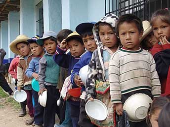 Menores mueren a causa de desnutrición 