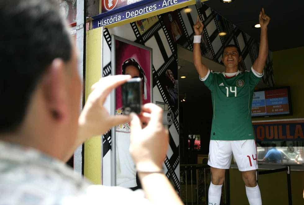 México-Camerún visto en el Centro de Guadalajara