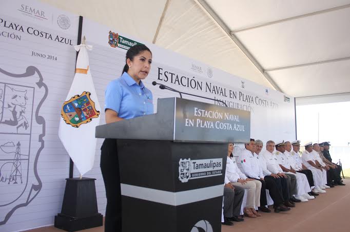 Nuevas instalaciones de estación naval en Matamoros 