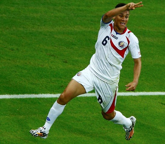 Óscar Duarte, defensa costarricense