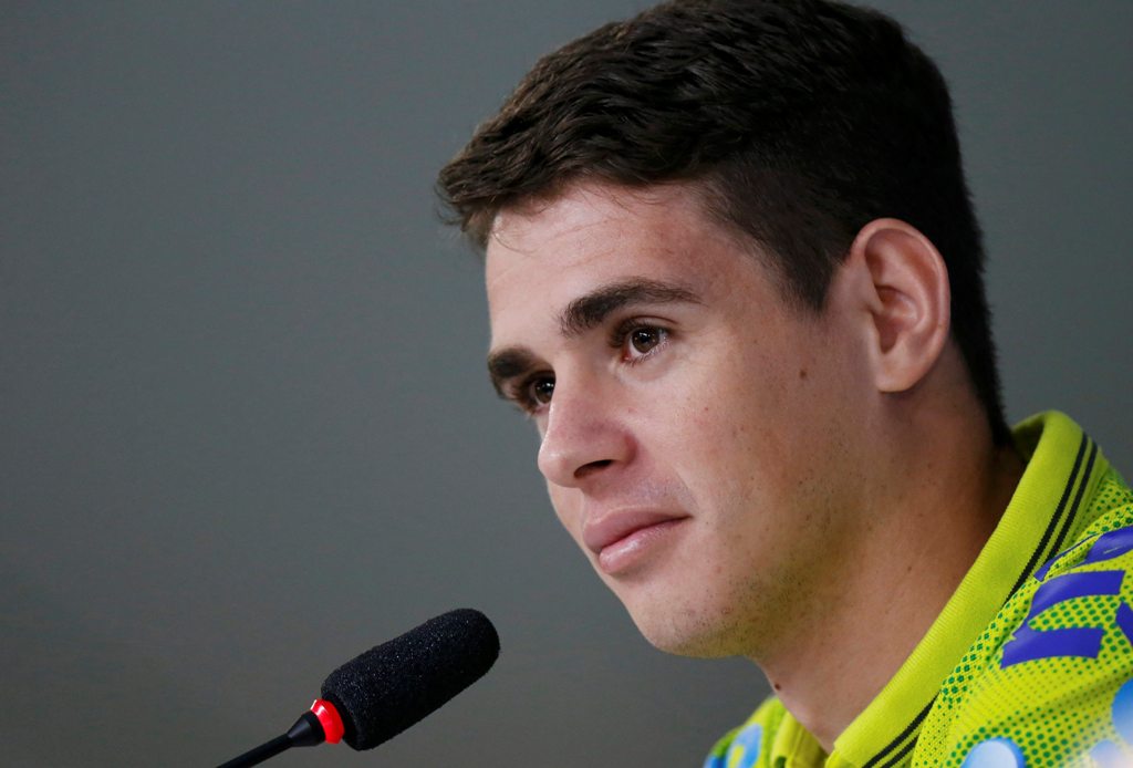 Oscar en conferencia de prensa