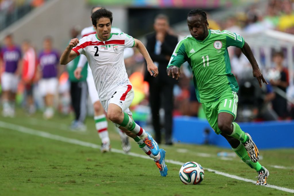 Irán y Nigeria no lograron marcar en el partido, por lo que se repartieron un punto.
