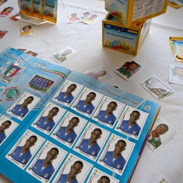 Álbum Panini con estampas de Balotelli 