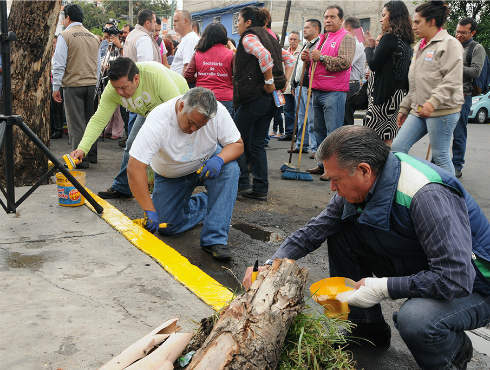 Diversas acciones han realizado dependencias del Gobierno del Distrito Federal en el rescate social que se pretende para los habitantes de Tepito.