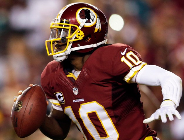 Robert Griffin III, mariscal de campo de los Redskins