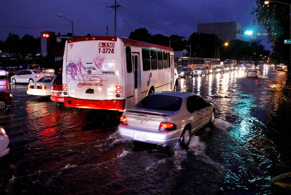 Afectaciones de la lluvia en el Centro de Guadalajara