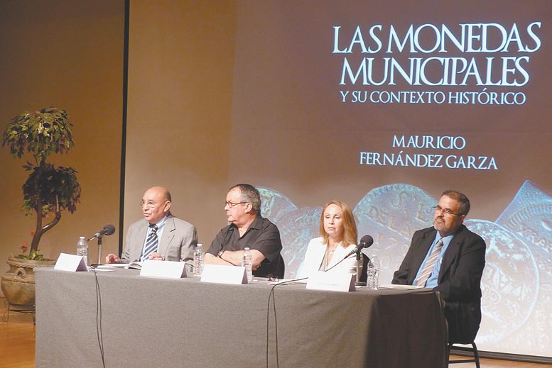 Jorge García Murillo, Mauricio Fernández Garza, Carmen Junco y Carlos Amaya.