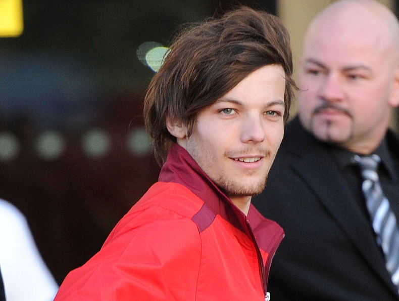 Louis Tomlinson, uno de los intérpretes de One Direction. 