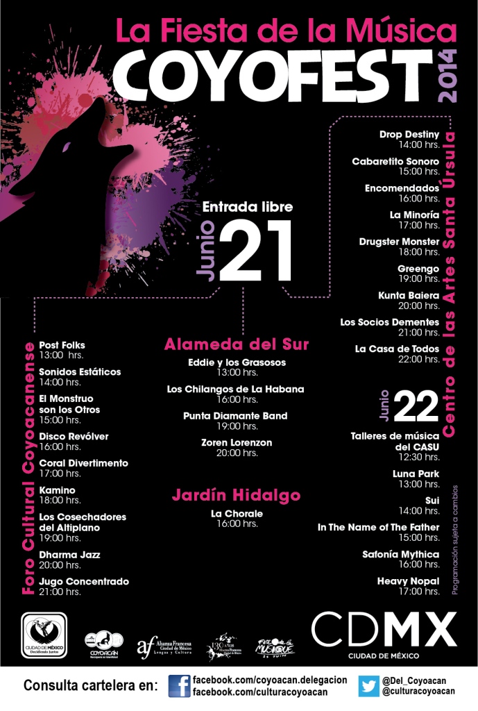 El Coyofeste se realizará este 21 y 22 de junio.