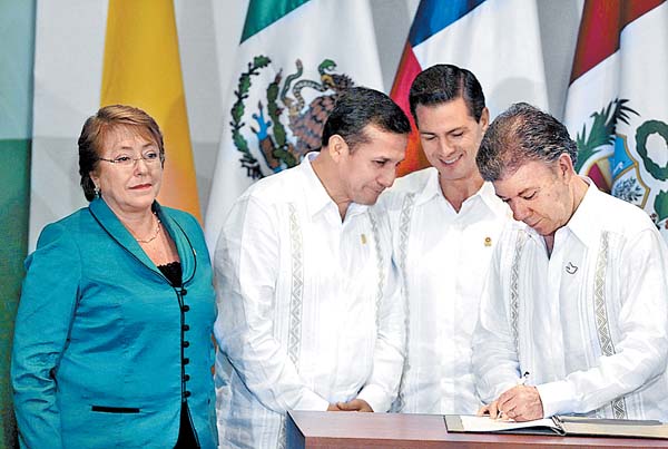 Acuerdos particulares dentro de la Alianza del Pacífico.